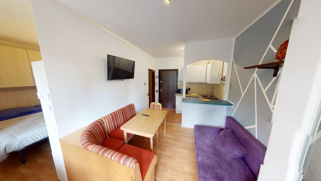 2-Zimmer-Wohnung mit Balkon in Obermais - Privatvermietungslizenz vorhanden