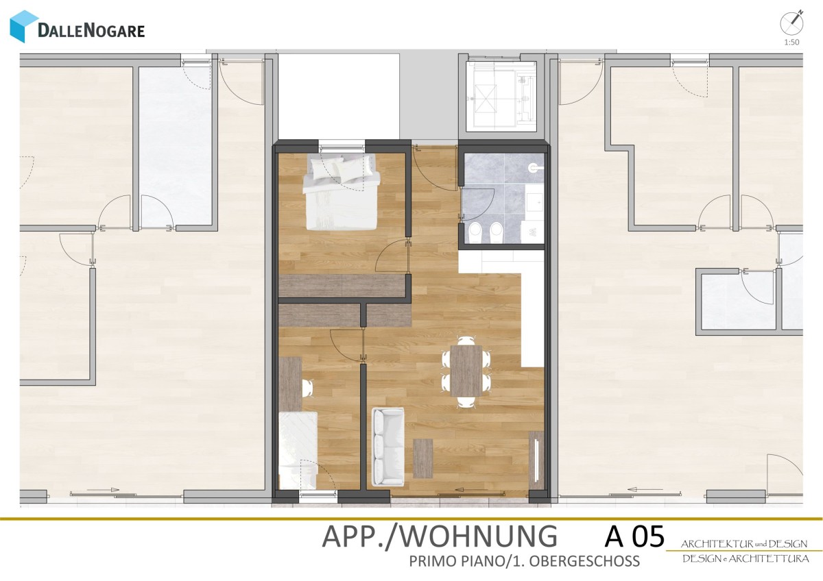 helle Dreizimmer-Terrassenwohnung ideal auch als Ferienimmobilie - WA Elisabeth