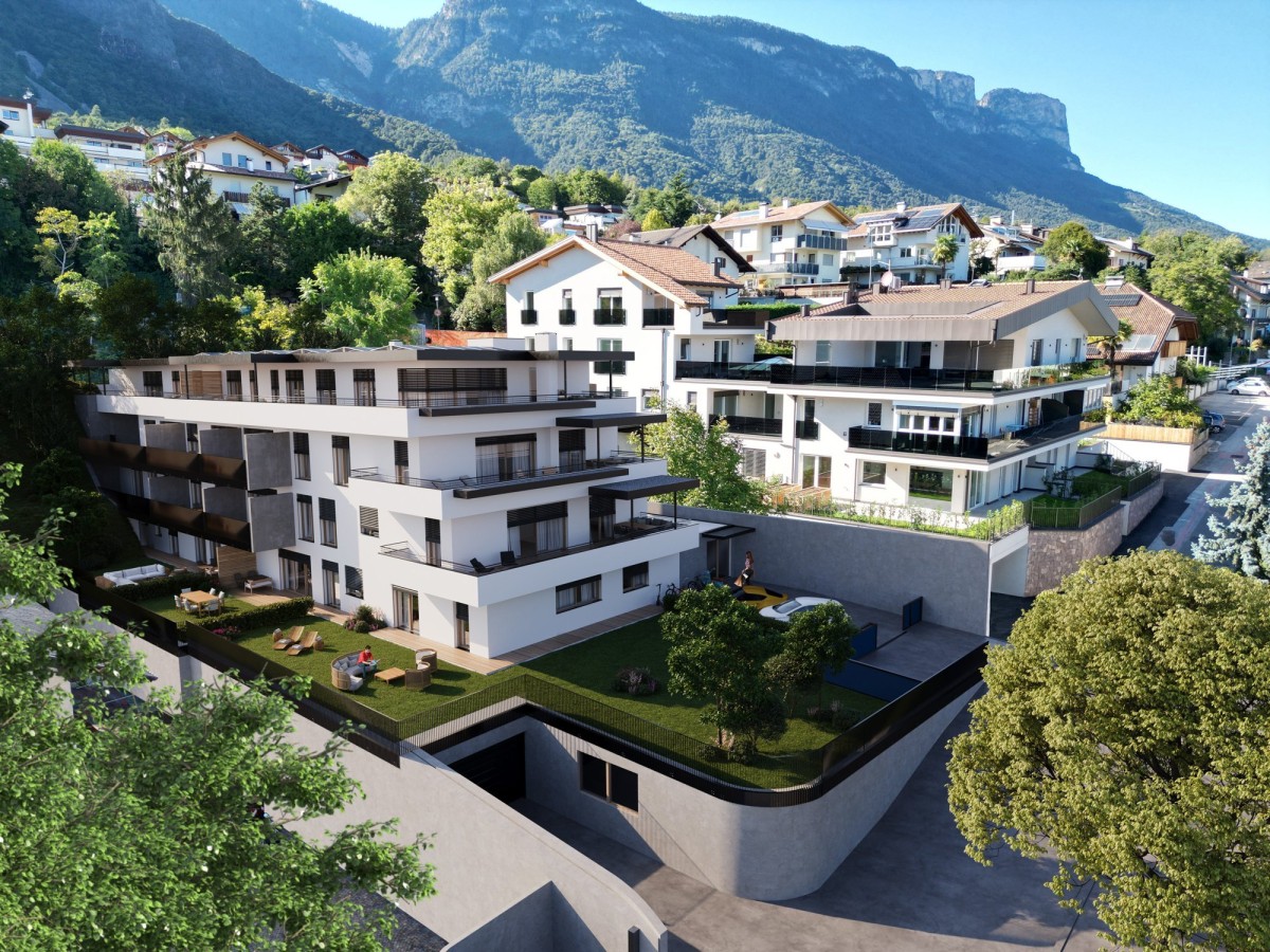 Neue Penthousewohnung mit Terrasse und Garten- W13