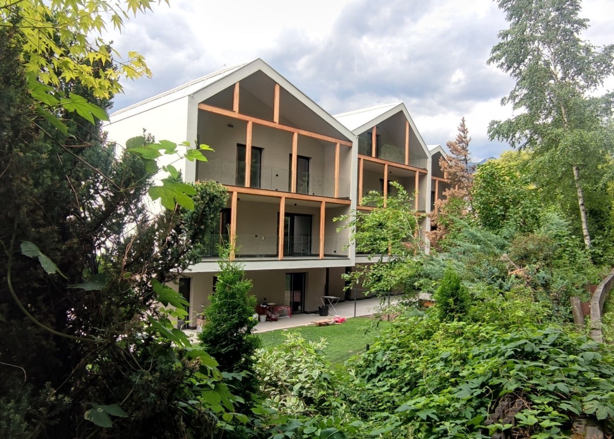 Freie Zweizimmerwohnung mit großem Garten im Zentrum von Bruneck - NEUBAU